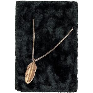 Gold Plated Leaf and Gold Tone Necklace